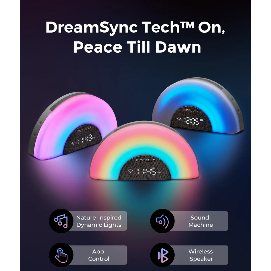 Momcozy - DreamSync Tech™ Baby Sound Machine with APP